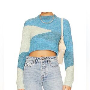 Lovers & Friends Fidda Sweater Size M Women's‎ Knit Pullover Top